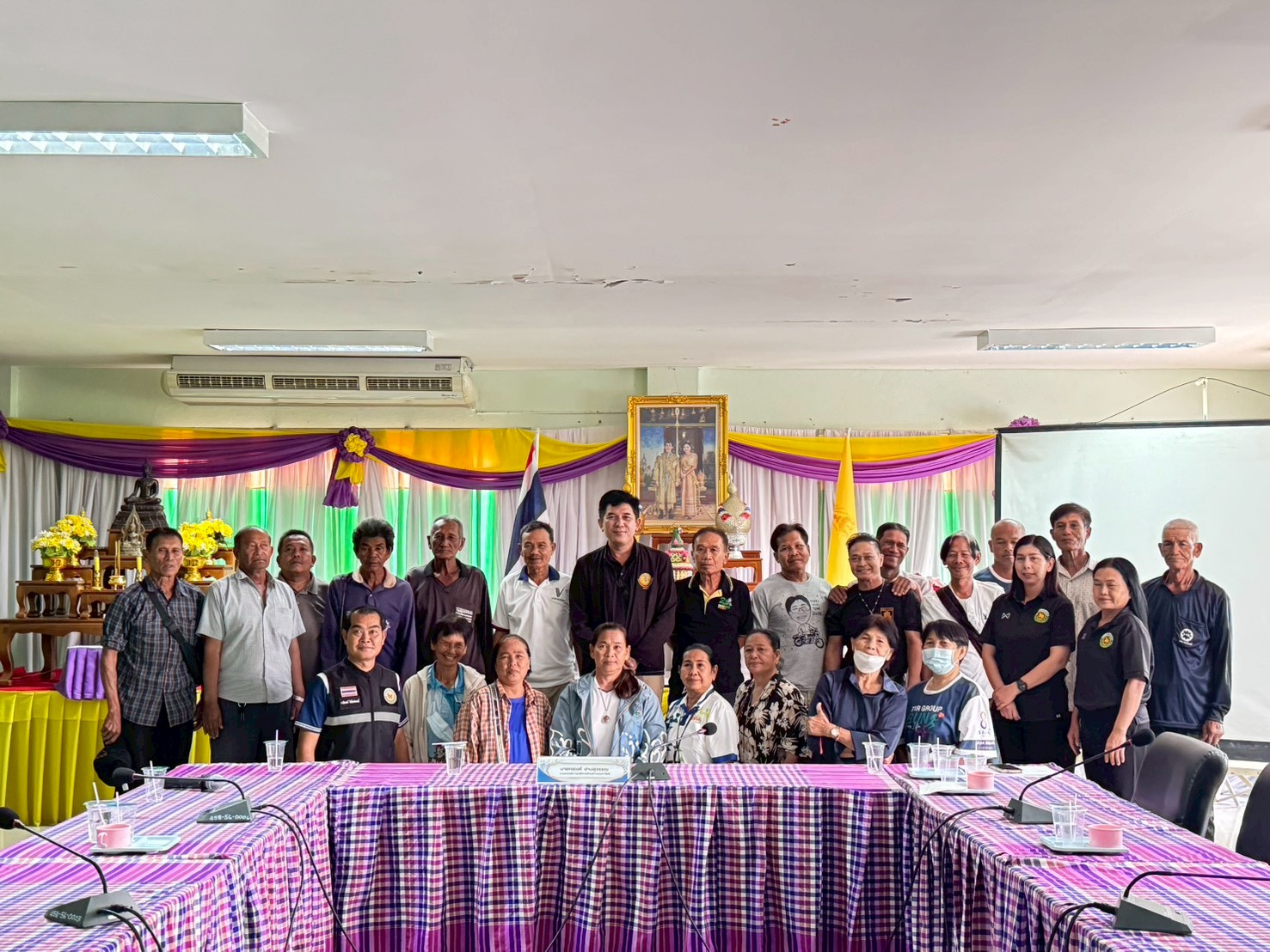 การจัดประชุม อปพร. เตรียมความพร้อมการป้องกันและลดอุบัติเหตุทางถนนในช่วงเทศกาลสงกรานต์ พ.ศ.2569 ระหว่างวันที่ 10 – 16 เมษายน 2569